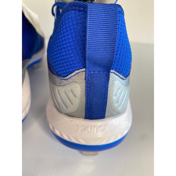 NWT ADIDAS CLEATS 11 PUREHUSTLE METAL FASTPITCH SOFTBALL SHOES BLUE FV9040 - Picture 12 of 16